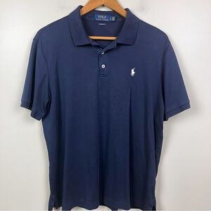 Polo by Ralph Lauren Men's Navy Blue Shirt